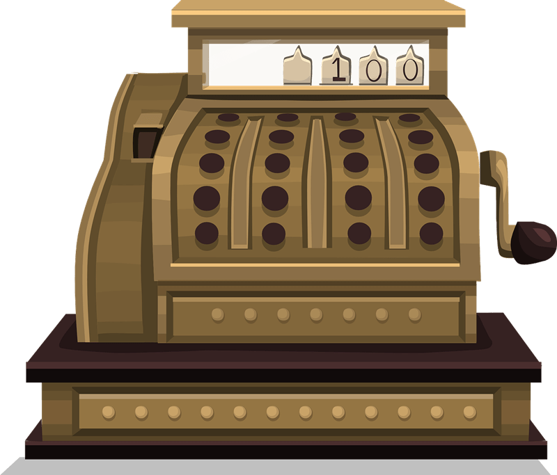 Cash register image for article Getting Paid for Voice Over Gigs